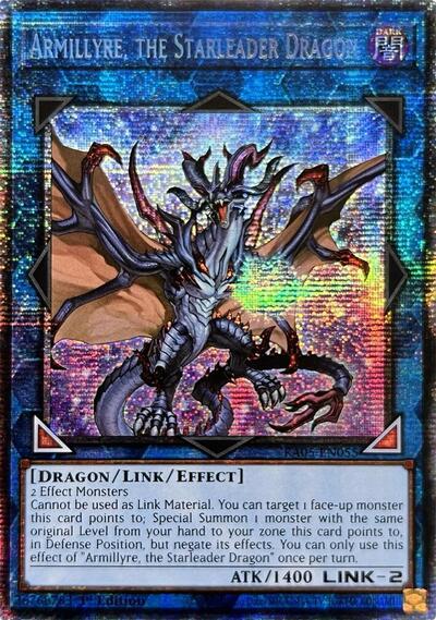 Armillyre, the Starleader Dragon (Starlight Rare) (RA05-EN055) [Rarity Collection 5]