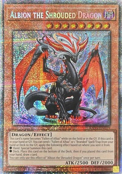 Albion the Shrouded Dragon (Starlight Rare) (RA05-EN019) [Rarity Collection 5]