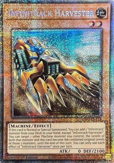 Infinitrack Harvester (Starlight Rare) (RA05-EN014) [Rarity Collection 5]