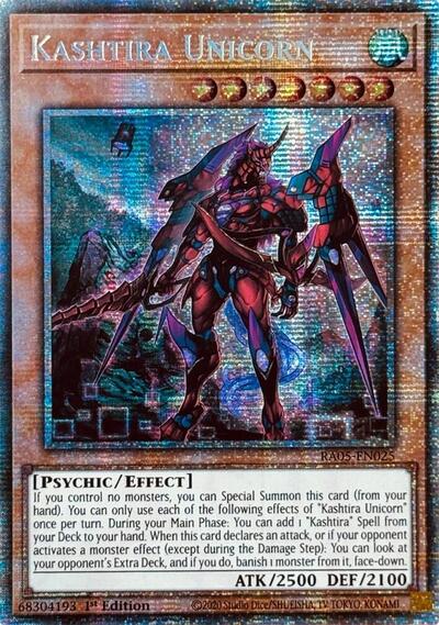 Kashtira Unicorn (Starlight Rare) (RA05-EN025) [Rarity Collection 5]
