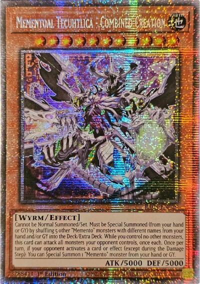 Mementoal Tecuhtlica - Combined Creation (Starlight Rare) (RA05-EN029) [Rarity Collection 5]