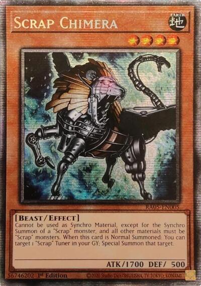 Scrap Chimera (Starlight Rare) (RA05-EN005) [Rarity Collection 5]