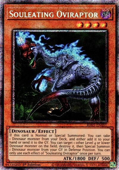 Souleating Oviraptor (Starlight Rare) (RA05-EN011) [Rarity Collection 5]
