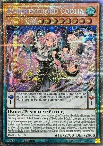 DoSolfachord Coolia (Starlight Rare) (RA05-EN018) [Rarity Collection 5]