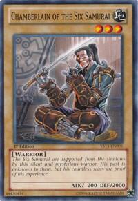 Chamberlain of the Six Samurai (YS13-EN005) [Super Starter: V for Victory]