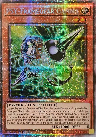 PSY-Framegear Gamma (Starlight Rare) (RA05-EN006) [Rarity Collection 5]