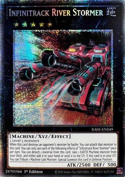 Infinitrack River Stormer (Starlight Rare) (RA05-EN049) [Rarity Collection 5]