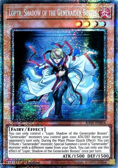 Loptr, Shadow of the Generaider Bosses (Starlight Rare) (RA05-EN016) [Rarity Collection 5]