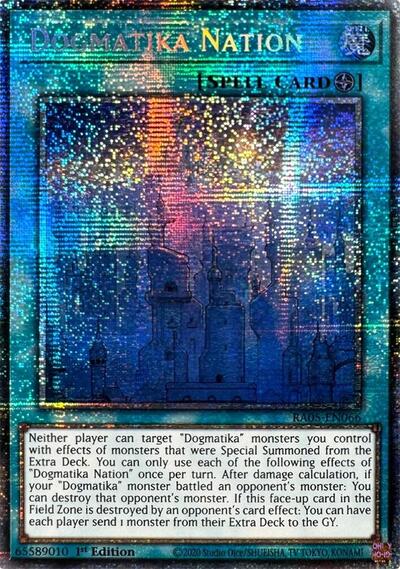Dogmatika Nation (Starlight Rare) (RA05-EN066) [Rarity Collection 5]