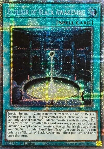 Eldlixir of Black Awakening (Starlight Rare) (RA05-EN065) [Rarity Collection 5]