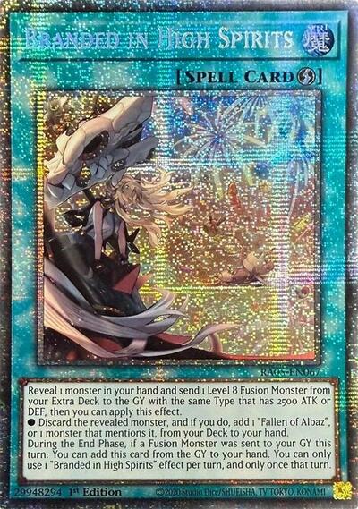 Branded in High Spirits (Starlight Rare) (RA05-EN067) [Rarity Collection 5]