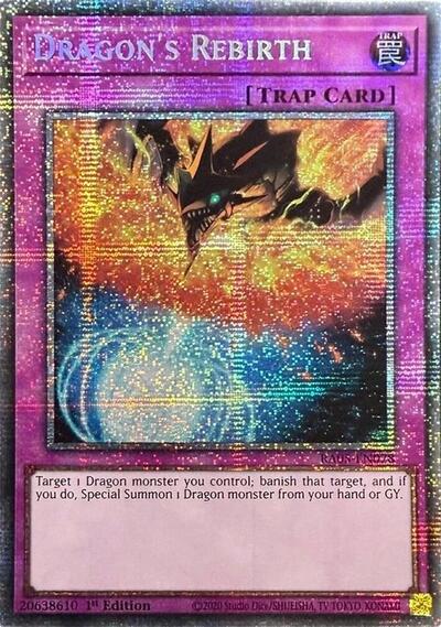 Dragon's Rebirth (Starlight Rare) (RA05-EN078) [Rarity Collection 5]