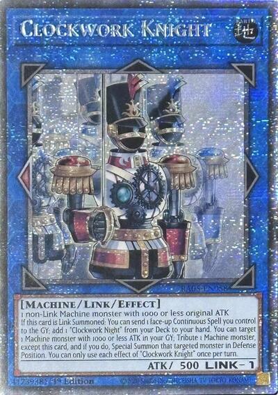 Clockwork Knight (Starlight Rare) (RA05-EN058) [Rarity Collection 5]