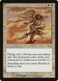 Herald of Serra (17) [Urza's Saga]