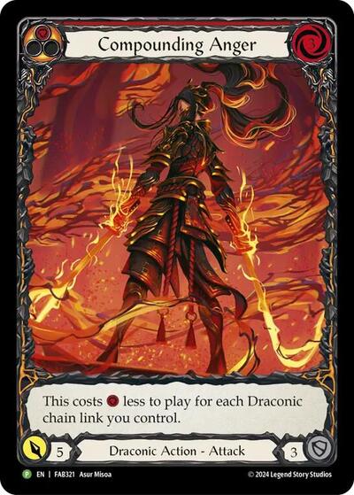 Compounding Anger - FAB321 (FAB321) [Flesh and Blood: Promo Cards]