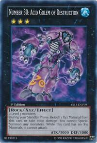 Number 30: Acid Golem of Destruction (YS13-ENV09) [Super Starter: V for Victory Power-Up Pack]