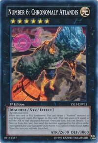 Number 6: Chronomaly Atlandis (YS13-ENV11) [Super Starter: V for Victory Power-Up Pack]