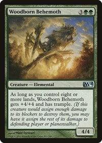 Woodborn Behemoth (203) [Magic 2014 (M14)]