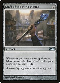 Staff of the Mind Magus (221) [Magic 2014 (M14)]