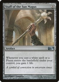 Staff of the Sun Magus (222) [Magic 2014 (M14)]