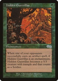 Hidden Guerrillas (261) [Urza's Saga]