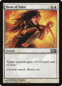 Show of Valor (33) [Magic 2014 (M14)]