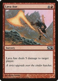 Lava Axe (143) [Magic 2014 (M14)]