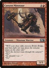 Canyon Minotaur (131) [Magic 2014 (M14)]