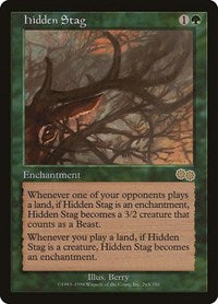 Hidden Stag (265) [Urza's Saga]