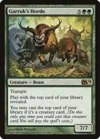 Garruk's Horde (173) [Magic 2014 (M14)]