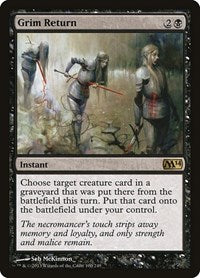 Grim Return (100) [Magic 2014 (M14)]