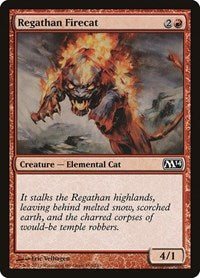 Regathan Firecat (150) [Magic 2014 (M14)]