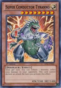 Super Conductor Tyranno (BP02-EN046) [Battle Pack 2: War of the Giants]