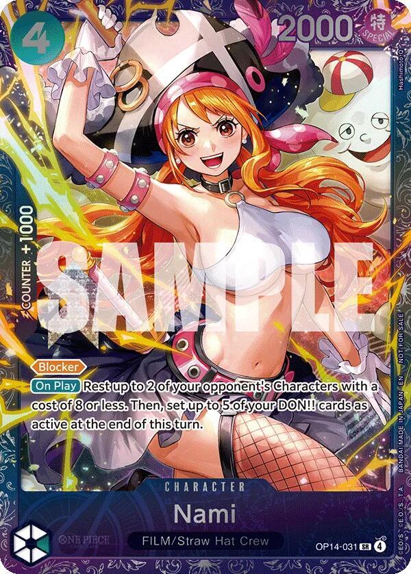 Nami (Treasure Cup May 2026) (OP14-031) [One Piece Promotion Cards]