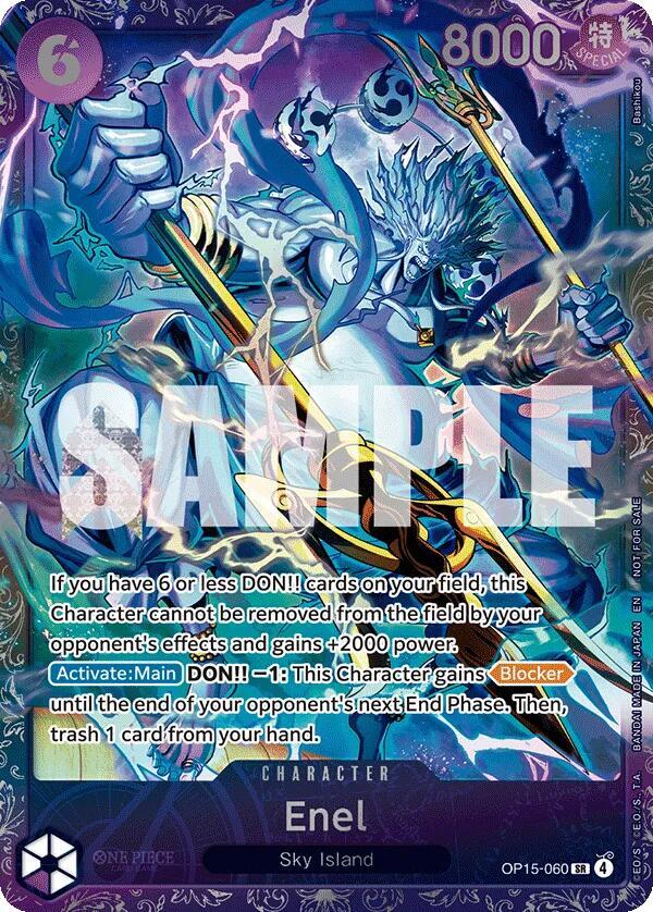 Enel (Treasure Cup May 2026) (OP15-060) [One Piece Promotion Cards]