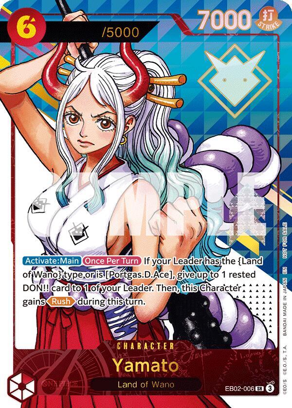 Yamato (Serial Numbered) (EB02-006) [One Piece Promotion Cards]