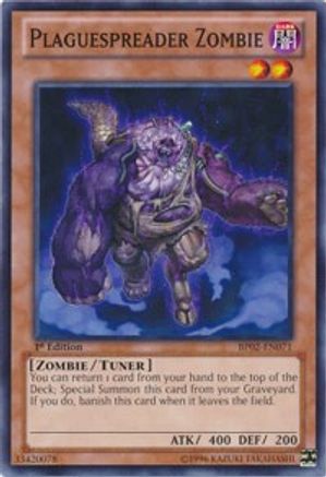 Plaguespreader Zombie (BP02-EN071) - Battle Pack 2: War of the Giants 1st Edition