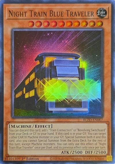 Night Train Blue Traveler (BLZD-EN007) [Blazing Dominion]