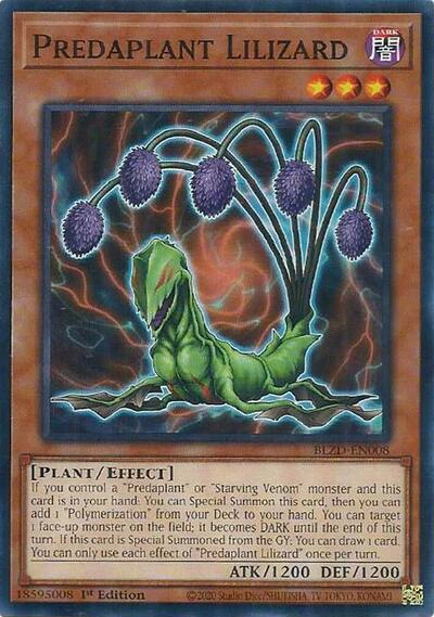 Predaplant Lilizard (BLZD-EN008) [Blazing Dominion]