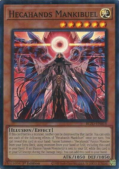 Hecahands Mankibuel (BLZD-EN018) [Blazing Dominion]