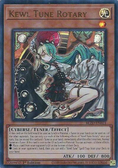 Kewl Tune Rotary (BLZD-EN021) [Blazing Dominion]