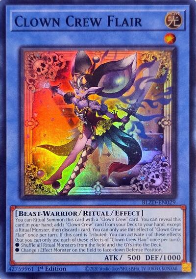 Clown Crew Flair (BLZD-EN029) [Blazing Dominion]