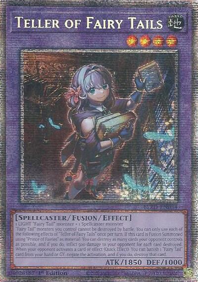 Teller of Fairy Tails (Starlight Rare) (BLZD-EN034) [Blazing Dominion]