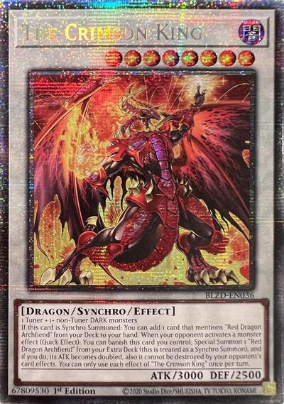 The Crimson King (Starlight Rare) (BLZD-EN036) [Blazing Dominion]