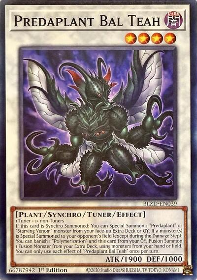 Predaplant Bal Teah (BLZD-EN039) [Blazing Dominion]