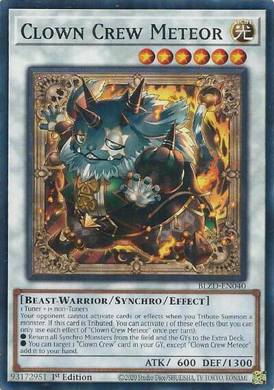 Clown Crew Meteor (BLZD-EN040) [Blazing Dominion]