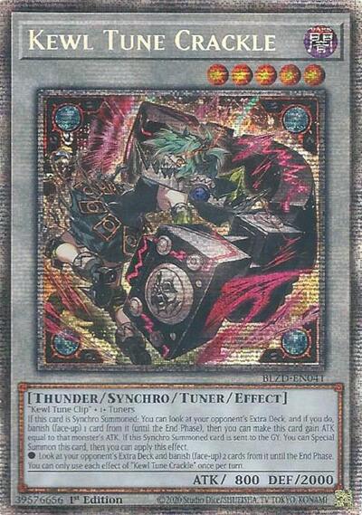 Kewl Tune Crackle (Starlight Rare) (BLZD-EN041) [Blazing Dominion]
