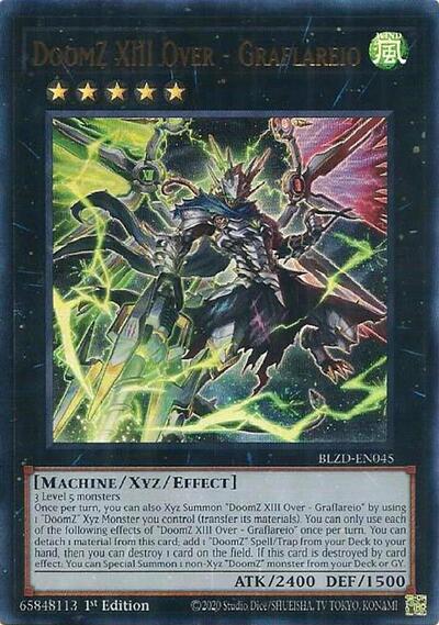DoomZ XIII Over - Graflareio (BLZD-EN045) [Blazing Dominion]