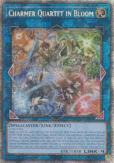 Charmer Quartet in Bloom (Starlight Rare) (BLZD-EN050) [Blazing Dominion]