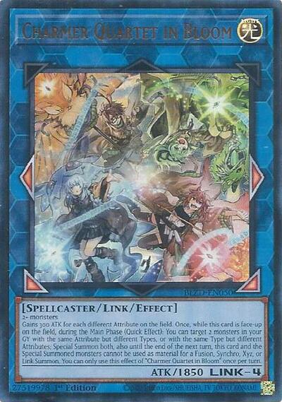 Charmer Quartet in Bloom (BLZD-EN050) [Blazing Dominion]